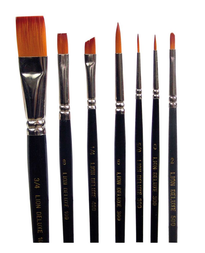 set-de-pinceles-mixtos-lion-brushes-deluxe-7-por-6-unidades-7707005803089