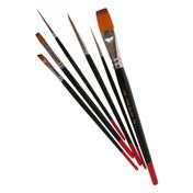 Set de 6 pinceles mixtos Lion Deluxe