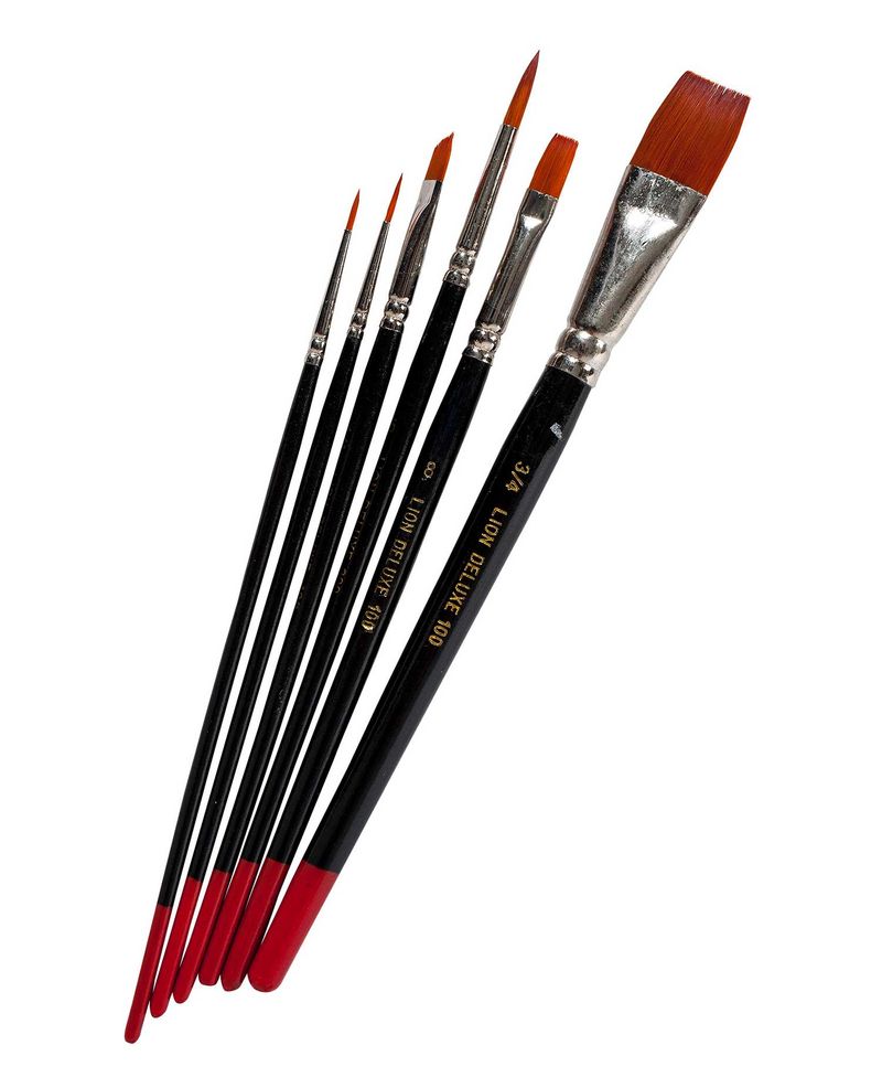 set-de-pinceles-mixtos-lion-brushes-deluxe-6-por-6-unidades-7707005803096