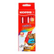 Lápices Kores Jumbo Coach x 12 uds.