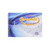 Cuaderno pentagramado serenata