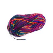 Rollo de lana x 175 metros multicolor mix