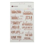 Stickers Rosie’s Studio laminados, frases y mensajes