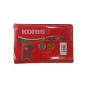 Bloque de plastilina roja Kores x 180 g