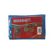 Bloque de plastilina azul Kores x 180 g