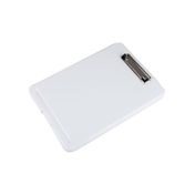 Tabla legajadora A4 con tapa, blanca