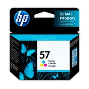 Cartucho de tinta HP 57 Tricolor Original (C6657AL), 17 ml