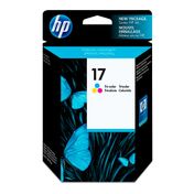 Cartucho de tinta HP 17 Tricolor Original (C6625A), 15 ml