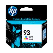 Cartucho de tinta HP 93 Tricolor Original (C9361WL), 7 ml