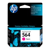 Cartucho de tinta HP 564 Magenta Original (CB319WL), 4 ml