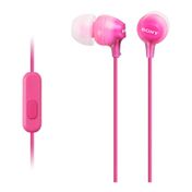 Audífonos manos libres Sony MDR-EX15AP, rosados