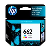 Cartucho de tinta HP 662 Tricolor Original (CZ104AL), 2 ml
