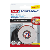 Cinta doble faz Ultrastrong de 19 mm x 1.5 m