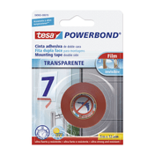 Cinta doble faz transparente de 12 mm x 5 m