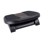 Descansapiés sencillo negro, de 45 cm