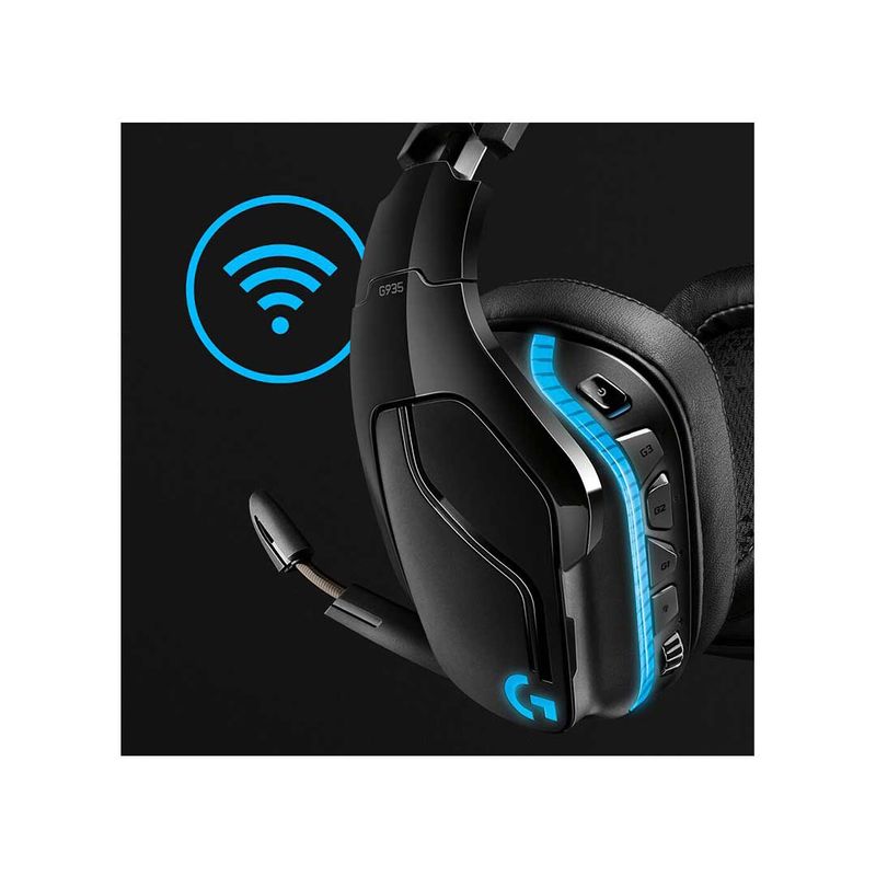 La experiencia definitiva de sonido envolvente: Logitech G935, los  auriculares gaming inalámbricos con tecnología Lightsync 7.1 