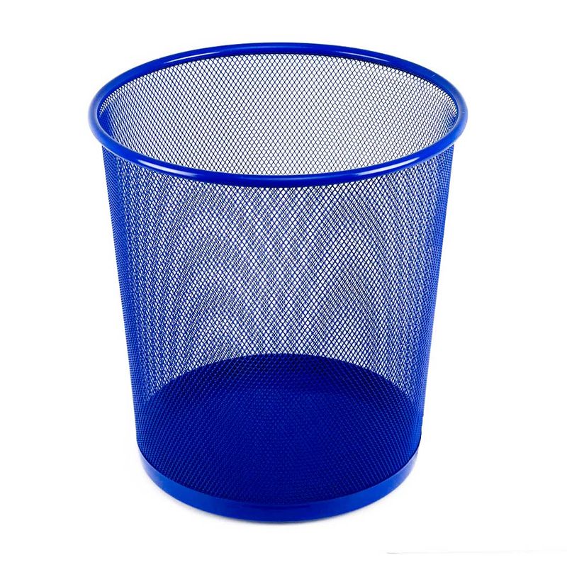 caneca-metalica-para-escritorio-circular-azul-28-cm-1-7701016750295