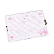 Diario con cerradura, diseño de gato