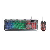 Combo Gaming Trust 2 en 1: teclado + mouse