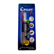 Portaminas Pilot violeta de 0.7 mm + minas de color