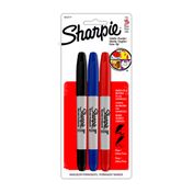 Marcadores Sharpie doble punta x 3 unidades