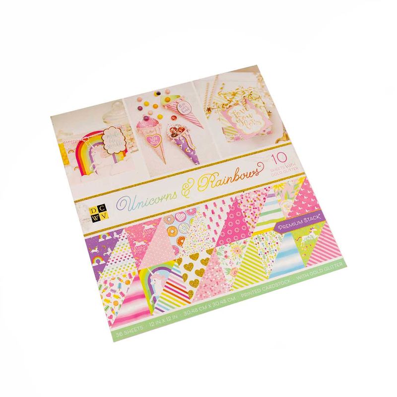 block-scrapbooking-30-5-x-30-5-cm-unicorns-rainbows-611356322144
