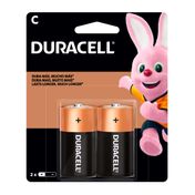 Pila alcalina Duracell C x 2 unidades