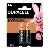 Pila alcalina Duracell AA x 2 unidades