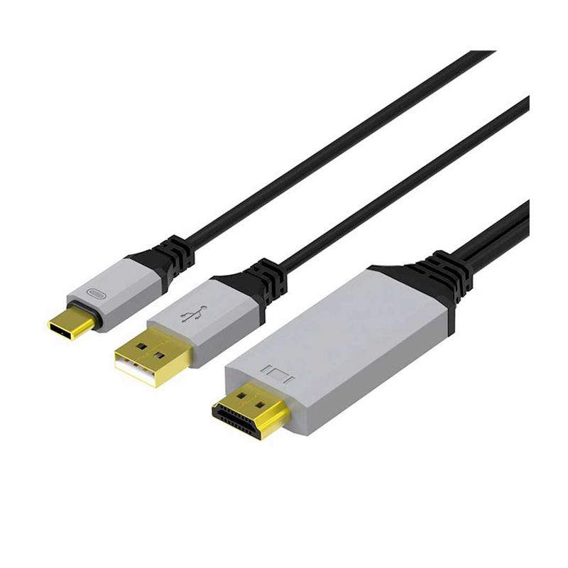 Adaptador - Convertidor Usb Tipo C A Hdmi Tv Conexión Mhl