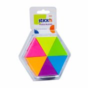 Notas adhesivas Stick'n, empaque hexagonal