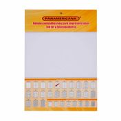 Rótulo láser para carpeta de 107.9 x 46.5 mm
