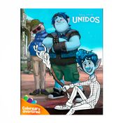 Unidos Disney Pixar: colorear y divertirme