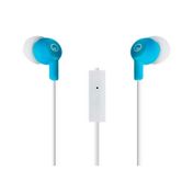 Audífonos con micrófono Esenses EB-200, turquesa con blanco
