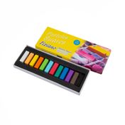 Tiza tono pastel x 12 unidades, marca Tiziano