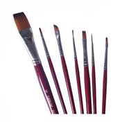 Set pincel sintético por 7 surtido