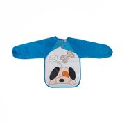 Delantal infantil con mangas, diseño perro, Talla L