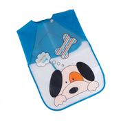 Delantal infantil con mangas, diseño perro, Talla L