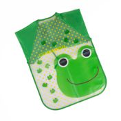Delantal infantil con mangas, diseño rana, Talla L
