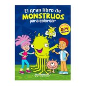El gran libro de monstruos para colorear