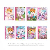 Cuaderno cuadriculado, 100 hojas, cosido
