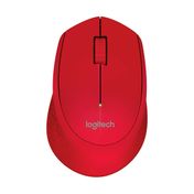 Mouse inalámbrico Logitech M280, rojo