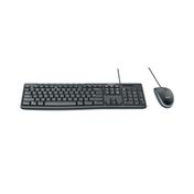 Combo de teclado y mouse USB Logitech MK200
