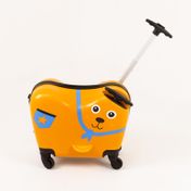 Maleta de viaje infantil Oops Ride on Trolley S, diseño perro