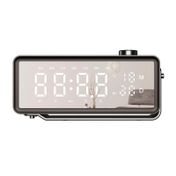 Radio reloj Bluetooth Havit SK814BT, negro