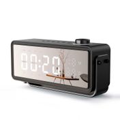 Radio reloj Bluetooth Havit SK814BT, negro