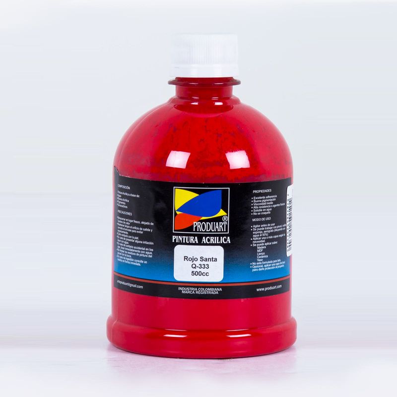 pintura-acrilica-produart-roja-x-500-cm3-7707265292340