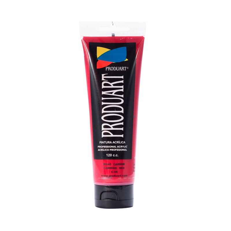 pintura-acrilico-profesional-120-cm3-color-rojo-carmin-produart-7707265298052