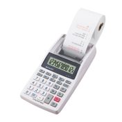 Calculadora de 12 dígitos con impresora Sharp