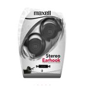 Audífonos Maxell EC-155 con micrófono, negro con azul