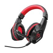Audífonos de diadema Gamer Trust Rana GXT 404R, rojos